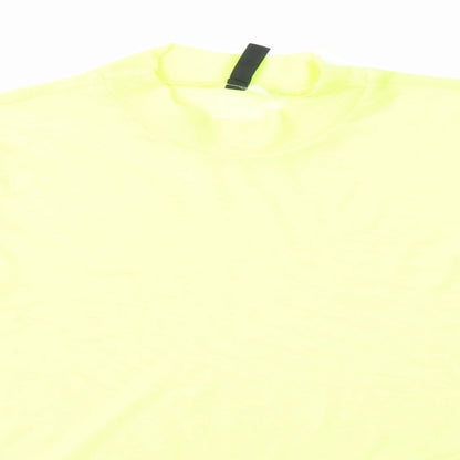 H&M Womens Yellow   Basic Blouse Size M