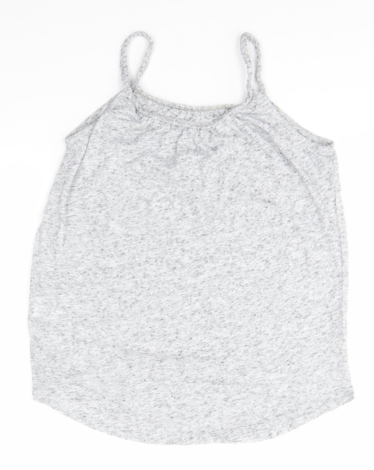 Womens UK Size 6 New Look Grey Camisole Blouse