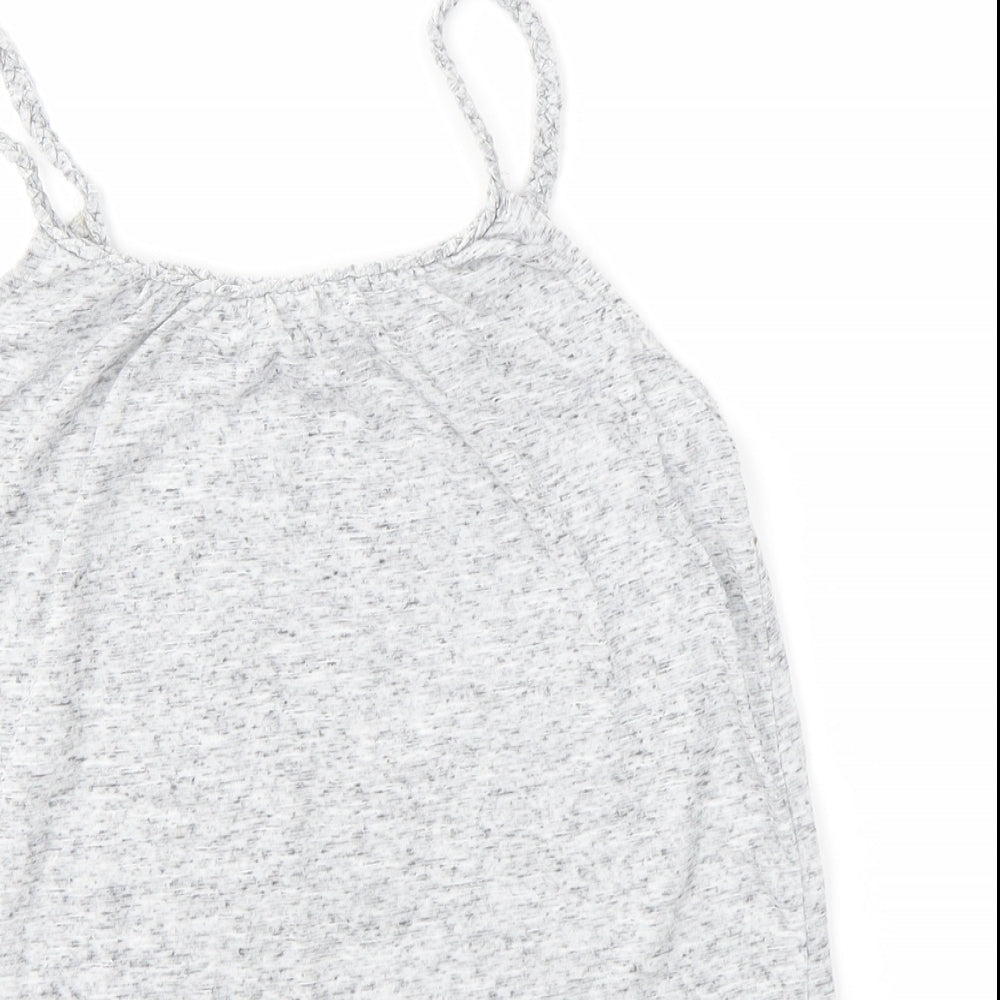 Womens UK Size 6 New Look Grey Camisole Blouse
