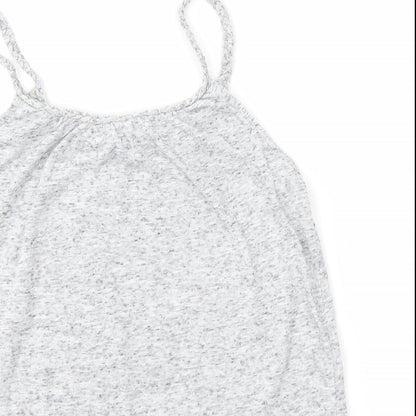 Womens UK Size 6 New Look Grey Camisole Blouse