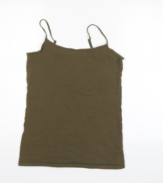 Womens UK Size L Dunnes Green Vest Jumper