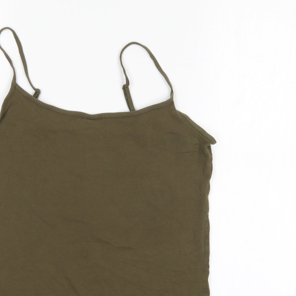 Womens UK Size L Dunnes Green Vest Jumper