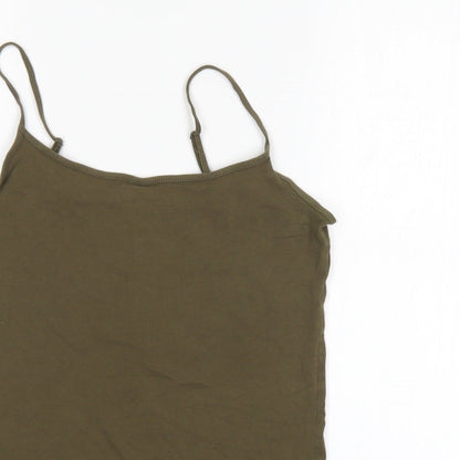 Womens UK Size L Dunnes Green Vest Jumper