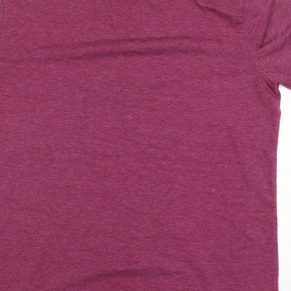Womens UK Size S Preworn Purple Basic T-Shirt
