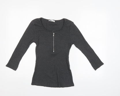 Womens UK Size L FB Sister Grey Pullover Jumper