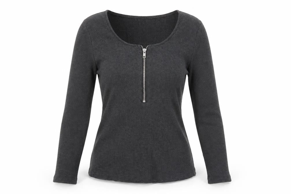 Womens UK Size L FB Sister Grey Pullover Jumper