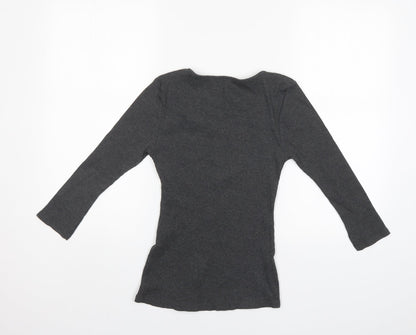 Womens UK Size L FB Sister Grey Pullover Jumper