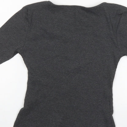 Womens UK Size L FB Sister Grey Pullover Jumper