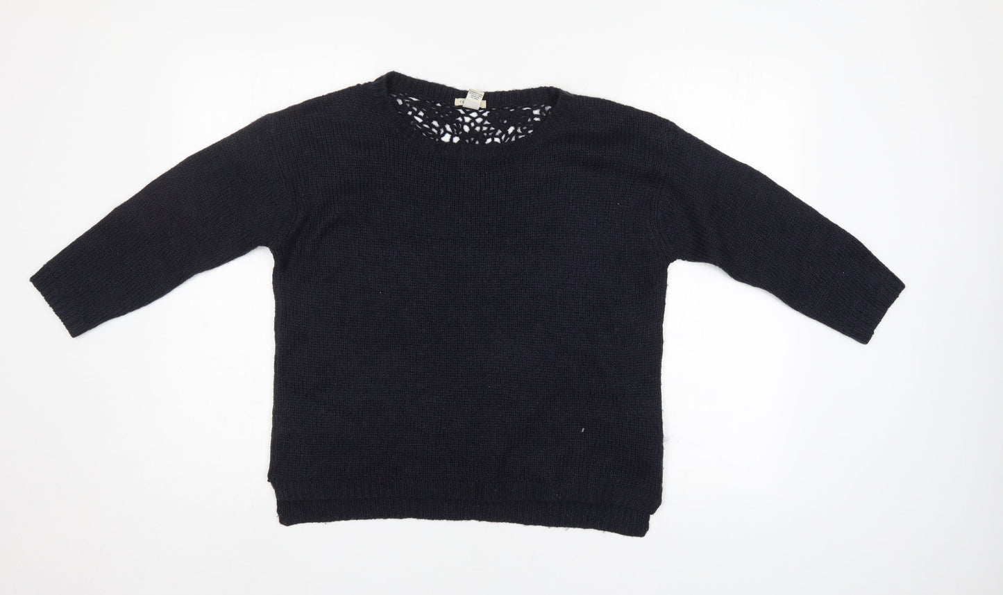 FOREVER 21 Womens Blue   Pullover Jumper Size M