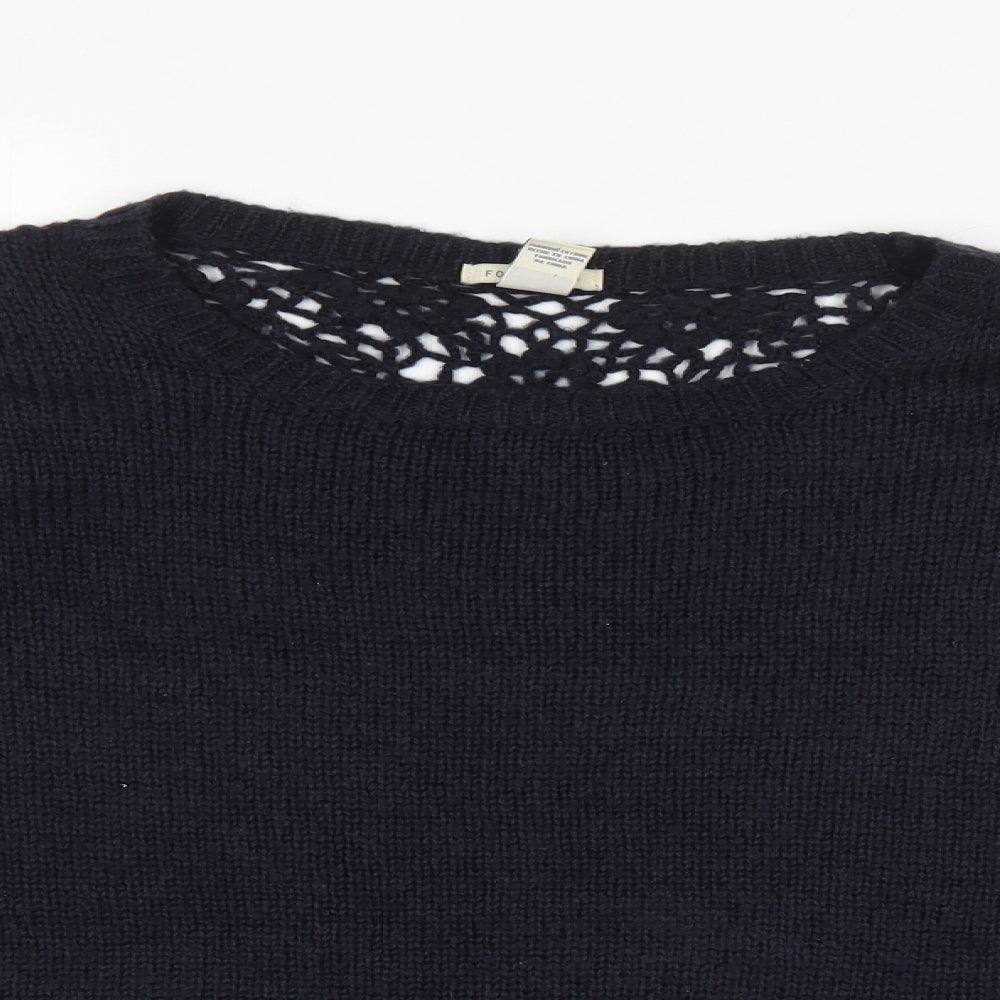 FOREVER 21 Womens Blue   Pullover Jumper Size M