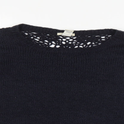 FOREVER 21 Womens Blue   Pullover Jumper Size M