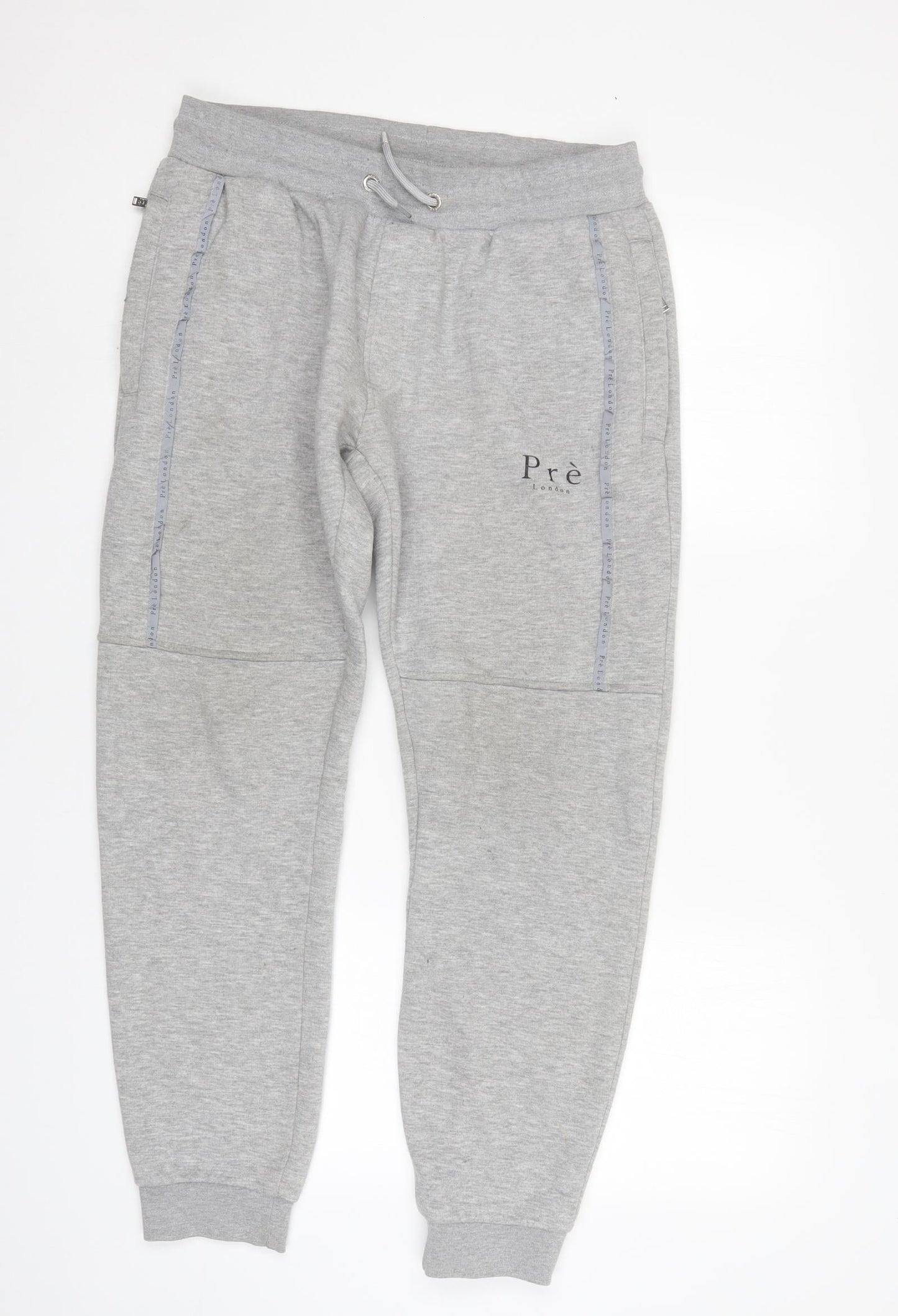 Pre London Womens Grey   Sweatpants Trousers Size M L28 in