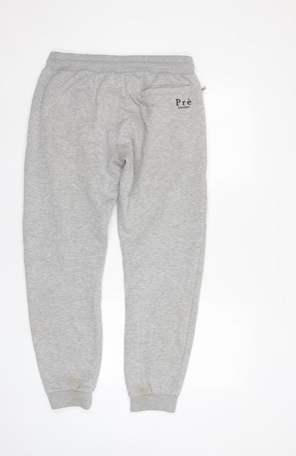 Pre London Womens Grey   Sweatpants Trousers Size M L28 in