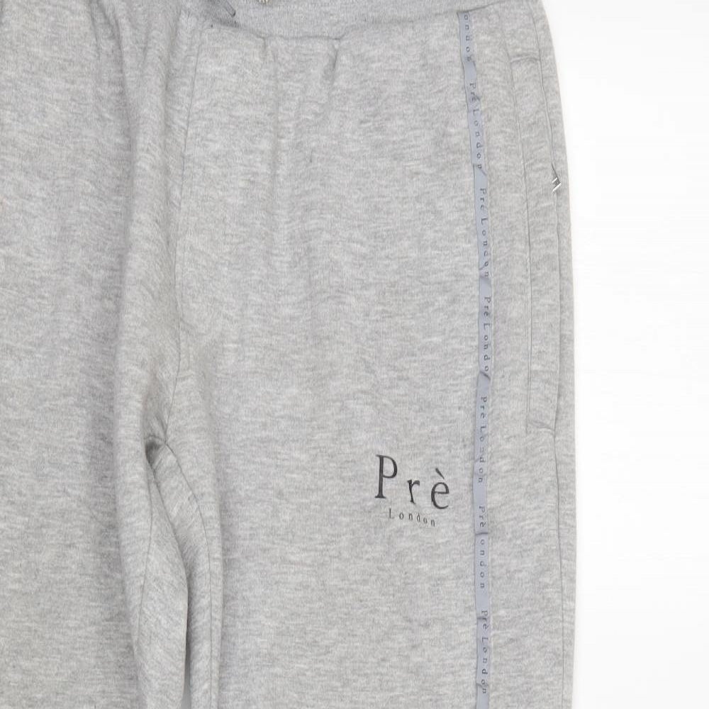 Pre London Womens Grey   Sweatpants Trousers Size M L28 in
