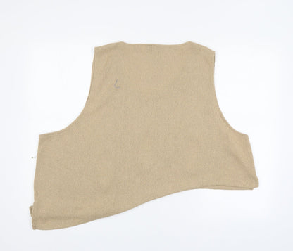 Classics Womens Beige   Jersey Tank Size S