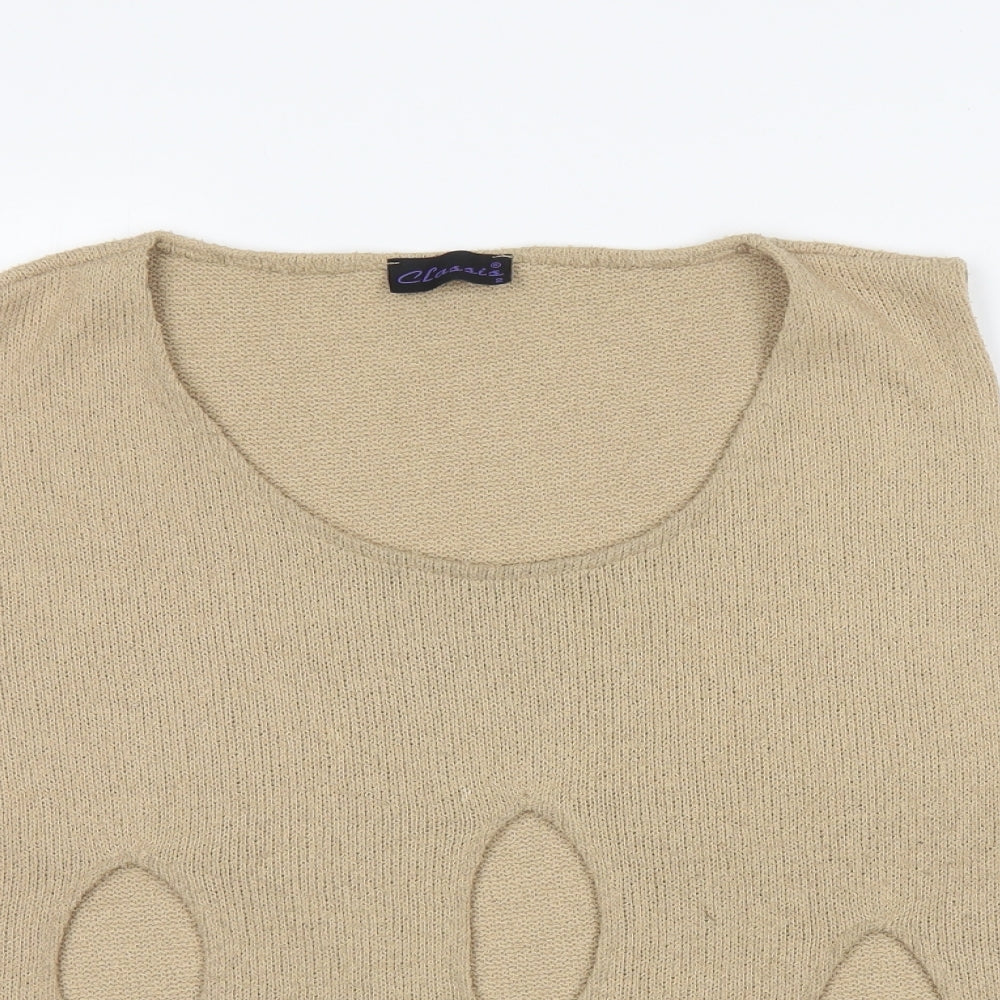 Classics Womens Beige   Jersey Tank Size S