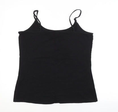 Papaya Womens Black   Basic Tank Size 18