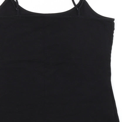 Papaya Womens Black   Basic Tank Size 18