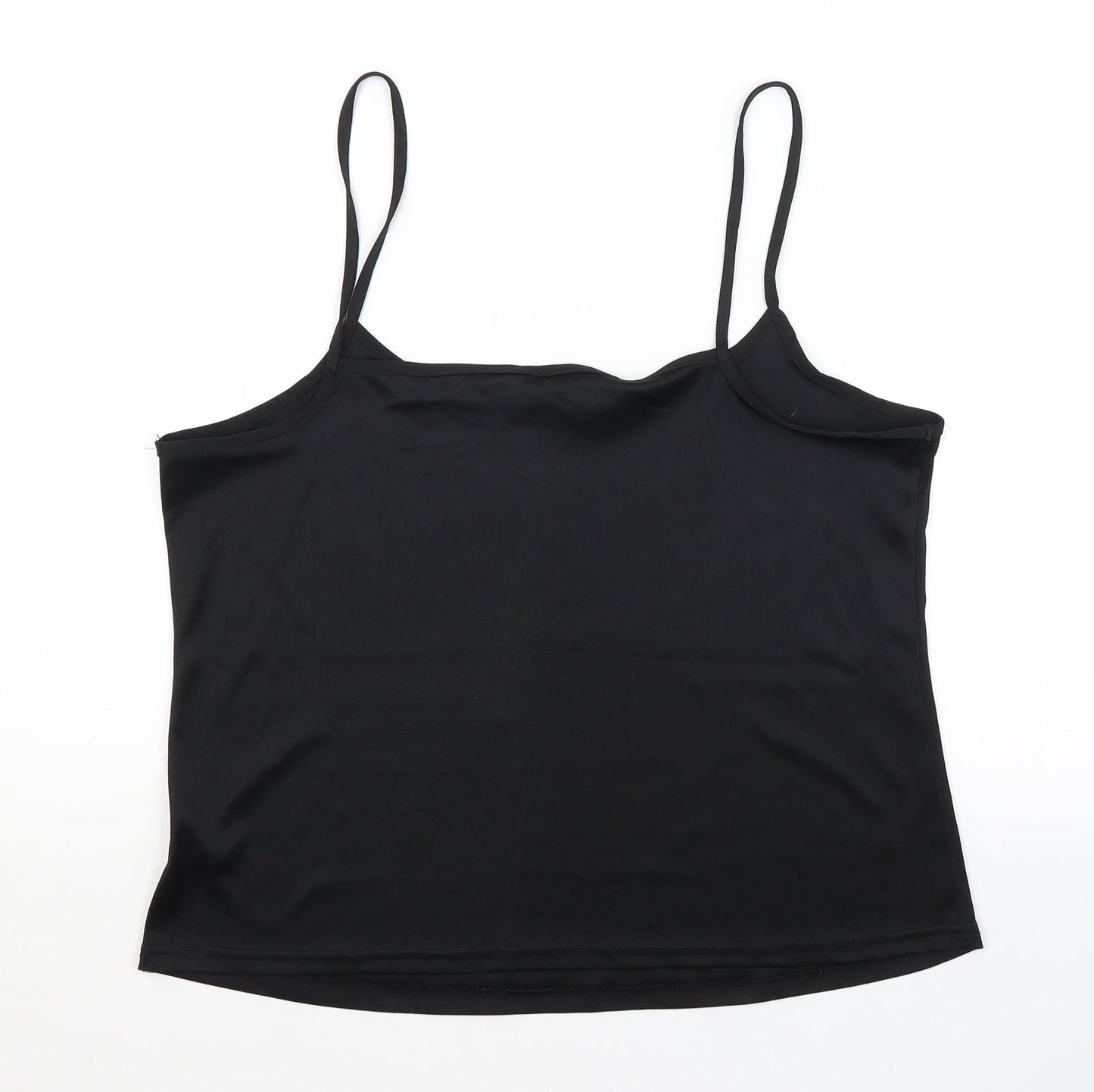 Womens UK Size 20 BM Black Basic Tank