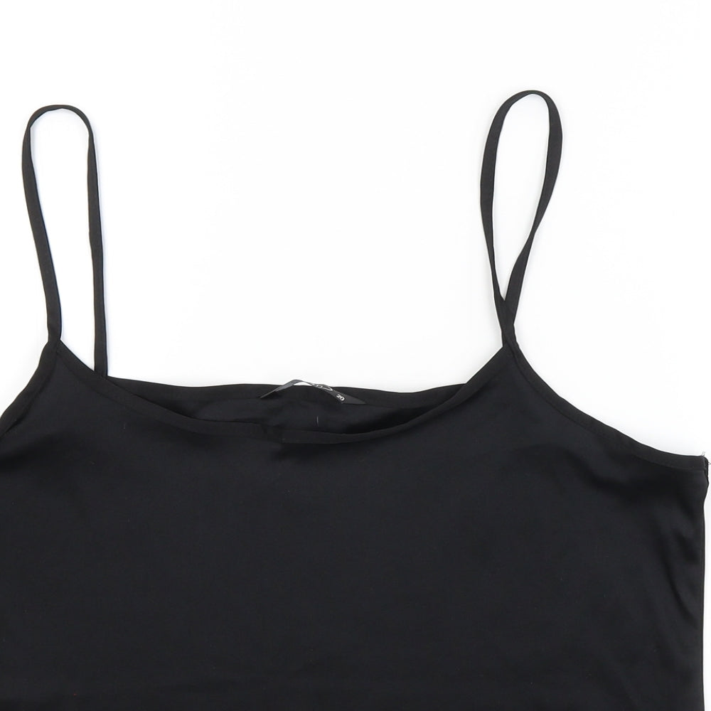 Womens UK Size 20 BM Black Basic Tank