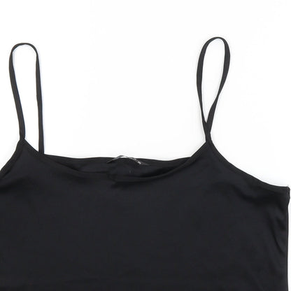 Womens UK Size 20 BM Black Basic Tank