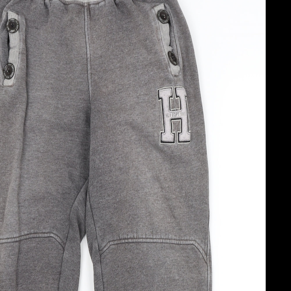 HLY EQPT. Mens Grey   Sweatpants Trousers Size L L27 in
