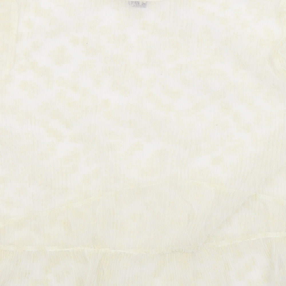 Primark Womens White   Basic Blouse Size 10