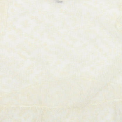 Primark Womens White   Basic Blouse Size 10