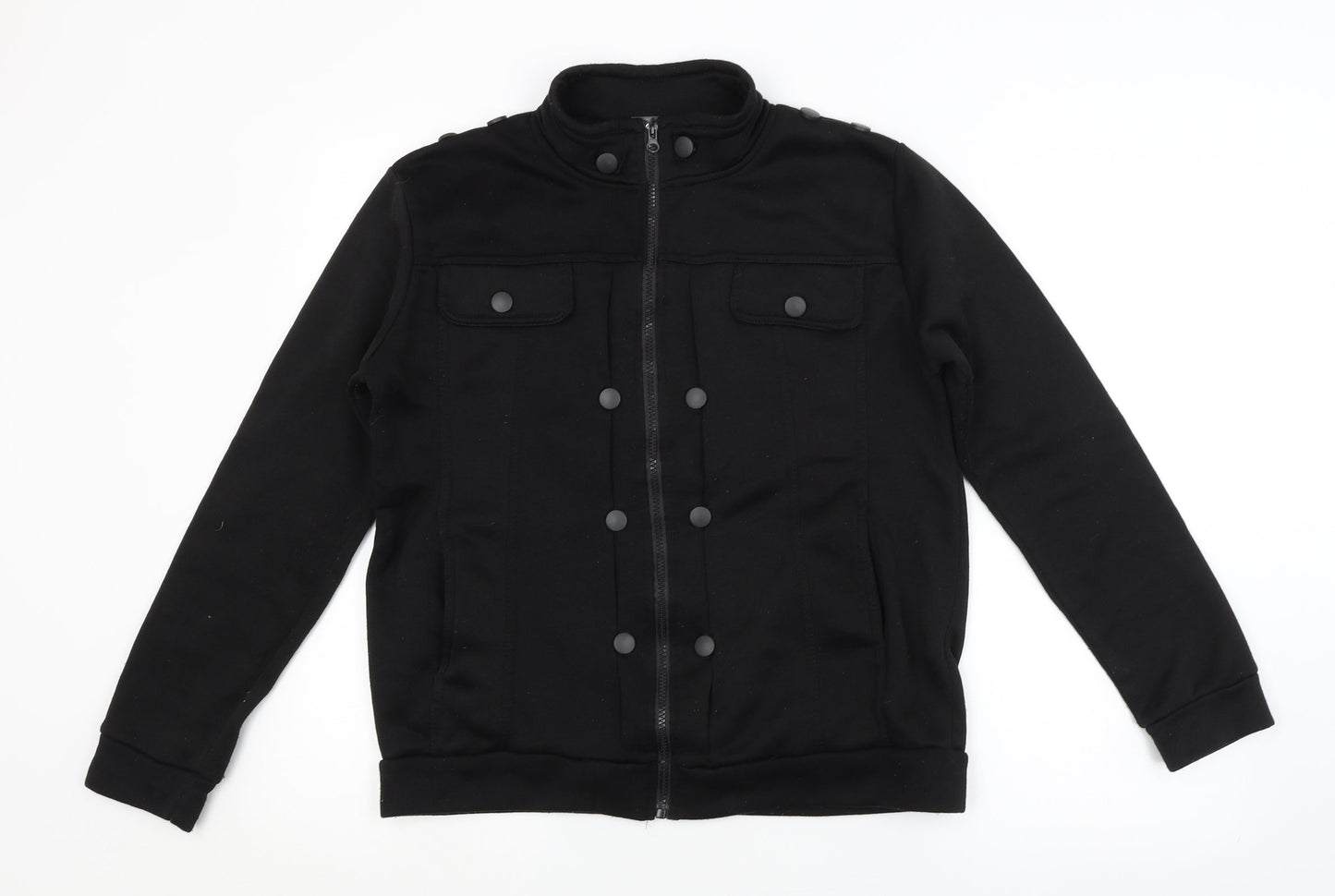 Womens UK Size L Preworn Black Jacket
