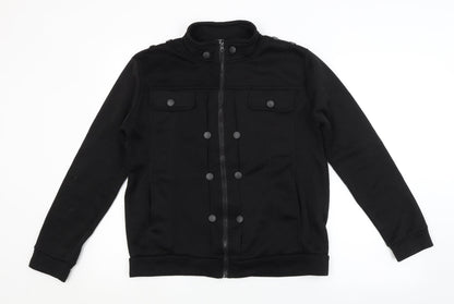 Womens UK Size L Preworn Black Jacket