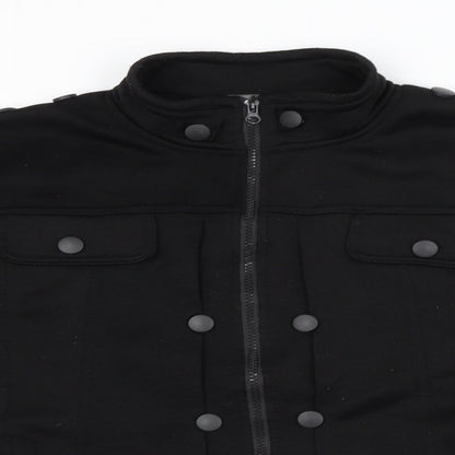 Womens UK Size L Preworn Black Jacket