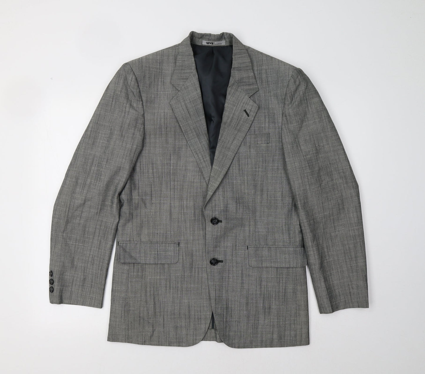Jive Womens Grey   Jacket Blazer Size M