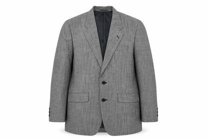 Front view of Jive women’s grey jacket blazer, size M