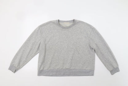 Additional front view of Primark women’s grey pullover sweatshirt, size M