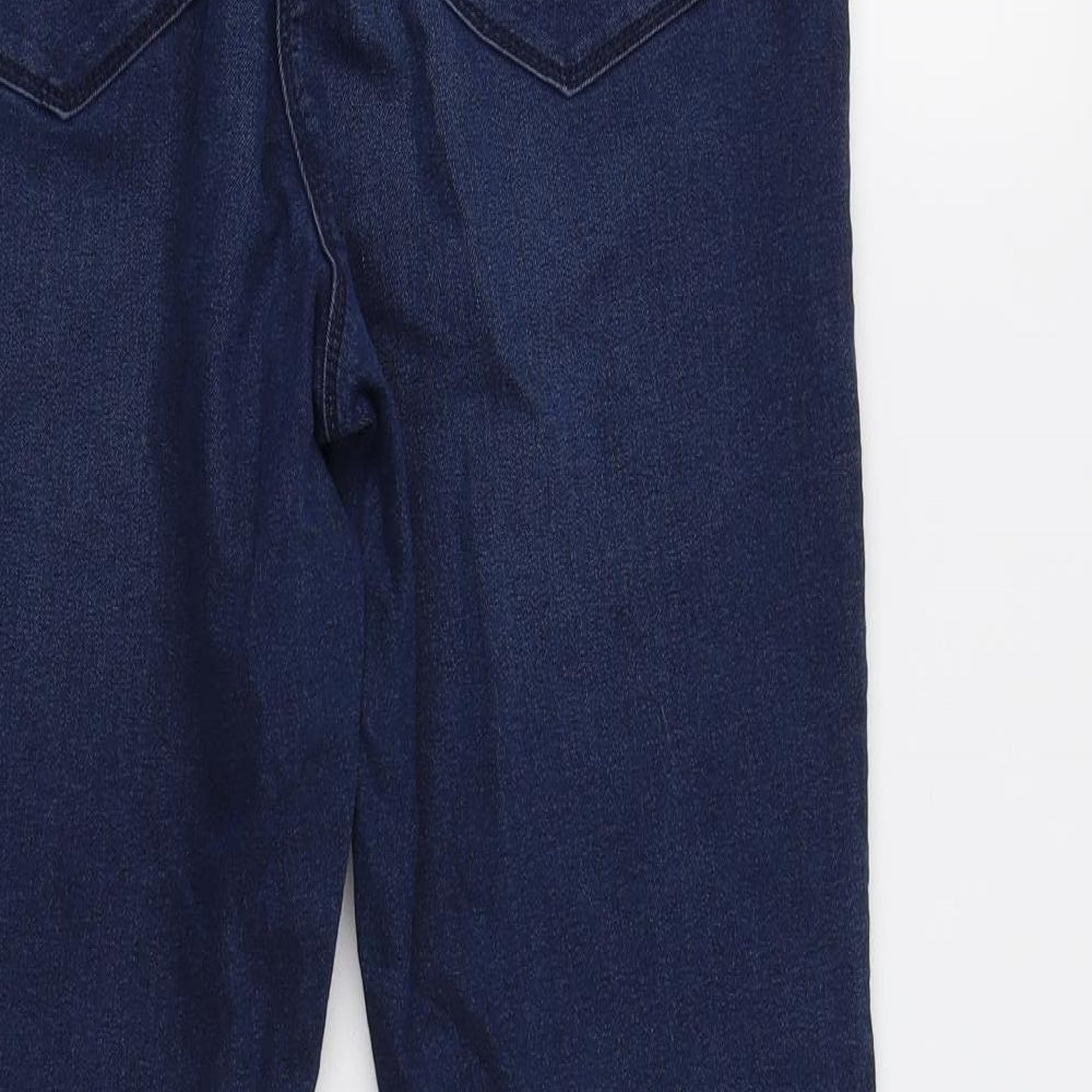 Womens UK Size 10 Studio Denim Regular Fit Skinny Blue Jeans