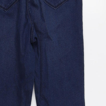 Womens UK Size 10 Studio Denim Regular Fit Skinny Blue Jeans