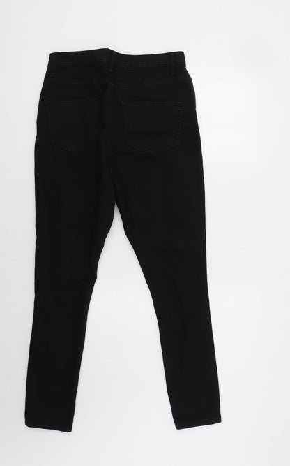 Boohoo Womens Black   Skinny Jeans Size 12 L28 in
