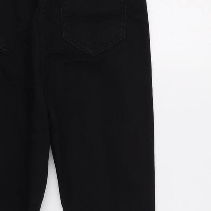 Boohoo Womens Black   Skinny Jeans Size 12 L28 in