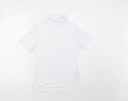 Boohoo Womens White   Basic Blouse Size 14