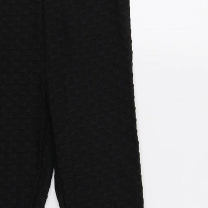Womens UK Size M Preworn  Jegging Black Leggings