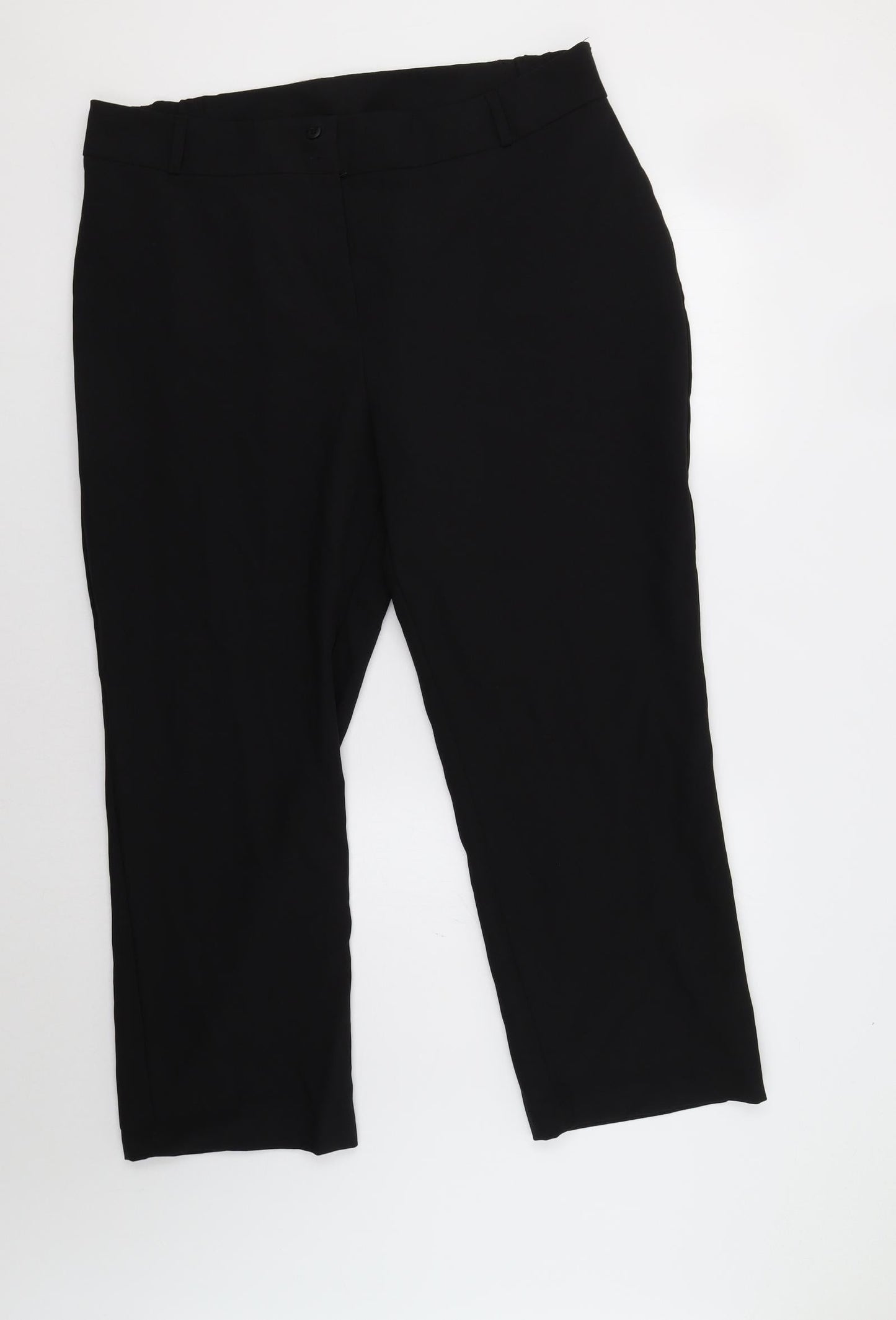 Capsule Womens Black   Dress Pants Trousers Size 20 L28 in