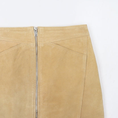 MNG Womens Beige   Mini Skirt Size S