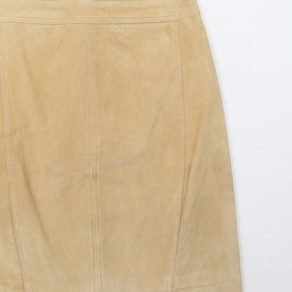 MNG Womens Beige   Mini Skirt Size S