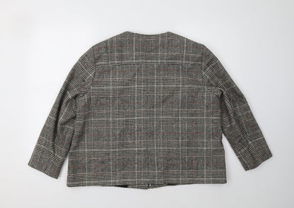 Womens UK Size L NEXT Grey Jacket