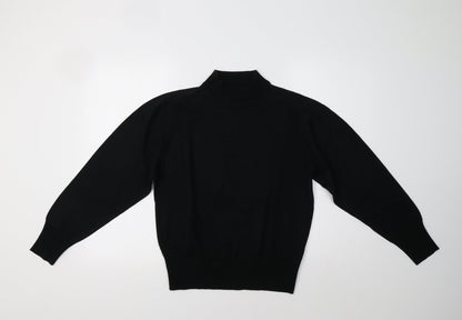 Womens UK Size S Escorpion Black Pullover Jumper