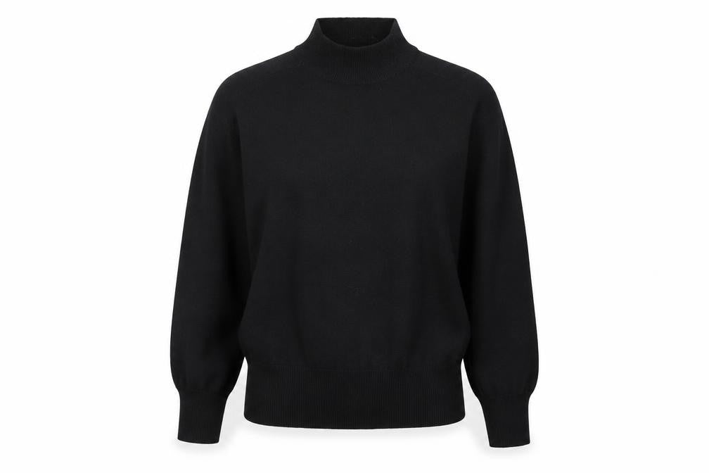 Womens UK Size S Escorpion Black Pullover Jumper