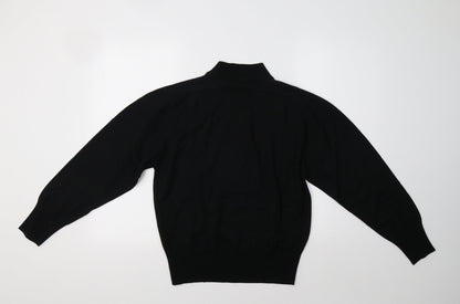 Womens UK Size S Escorpion Black Pullover Jumper