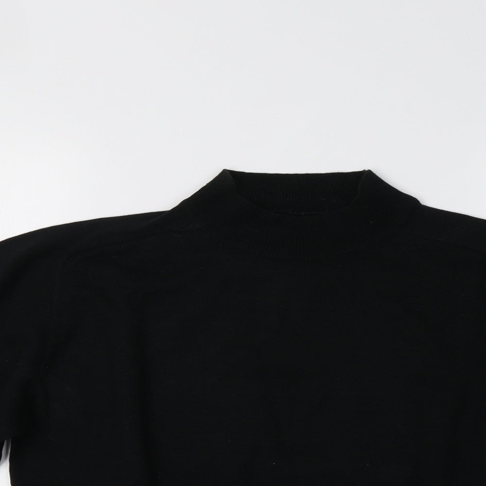 Womens UK Size S Escorpion Black Pullover Jumper