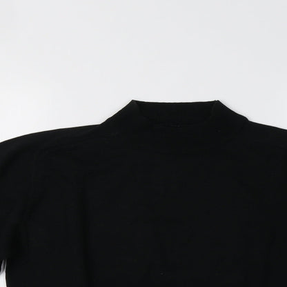 Womens UK Size S Escorpion Black Pullover Jumper