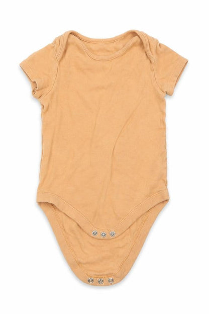 Front view of F&F Baby Brown One-Piece, size 12-18, Months